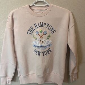 Abercrombie Kids Light Pink Crewneck Sweater